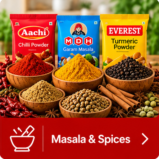 Masala and Spices category