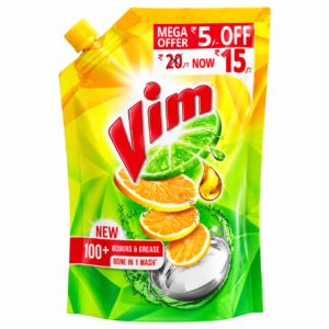 Vim Dish Wash Gel front