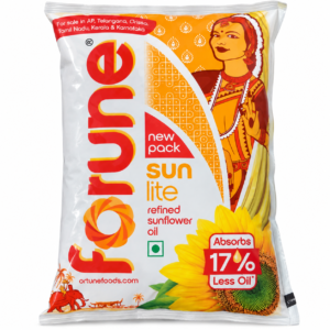Fortune Refined Sunflower Oil - 1 Litre